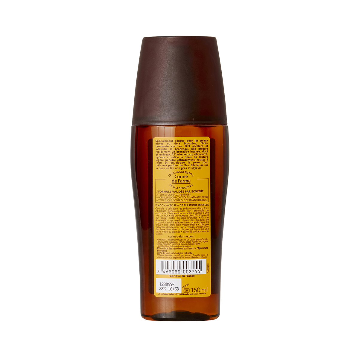 Spray Graisse à Traire Huile Bronzante + Activateur de Bronzage – Image 3
