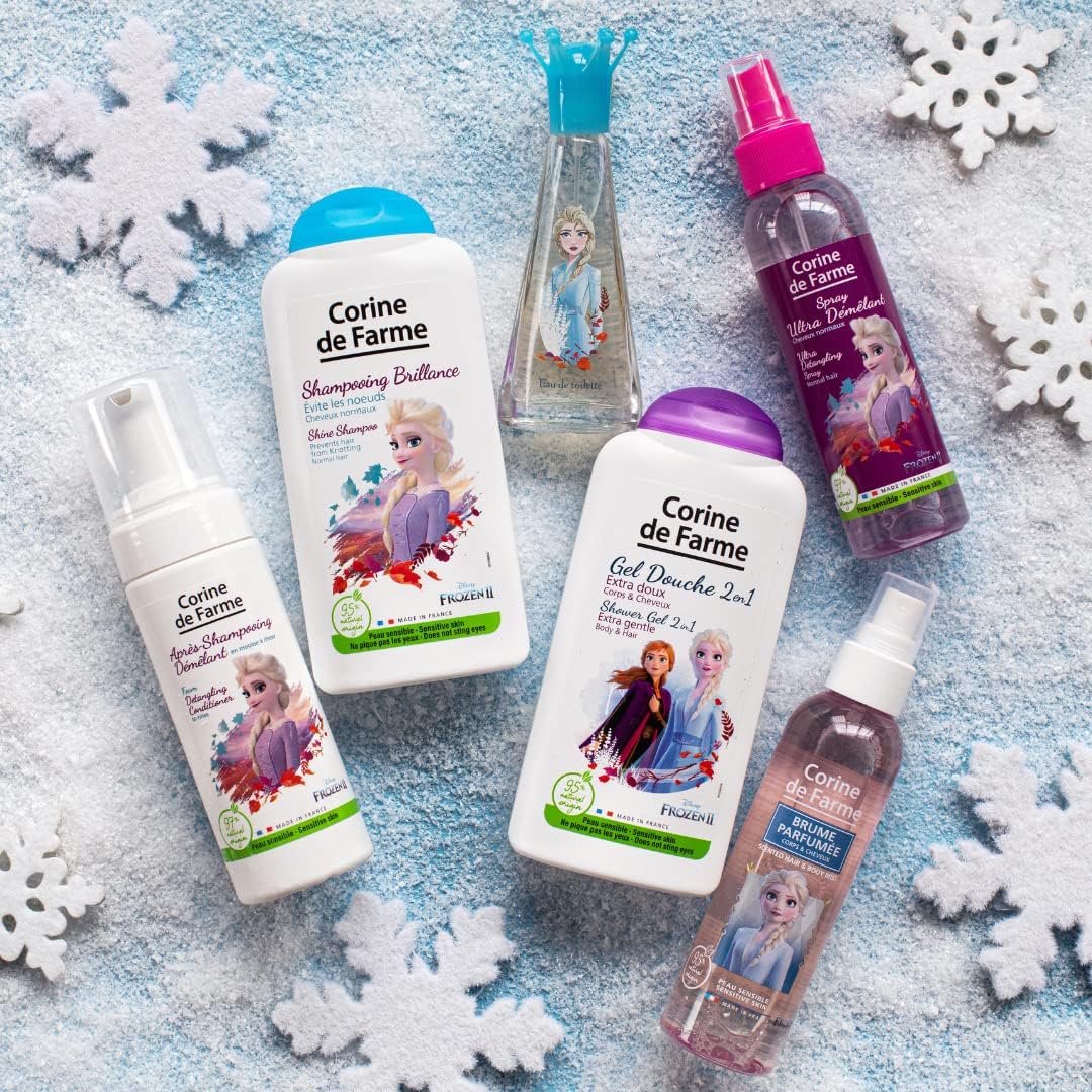 Parfum Enfant la Reine Des Neiges, Corine De Farme, Eau De Toilette Disney, dès 3 ans, Notes Fruitées, Fabrication 100% Française, 30ml – Image 4
