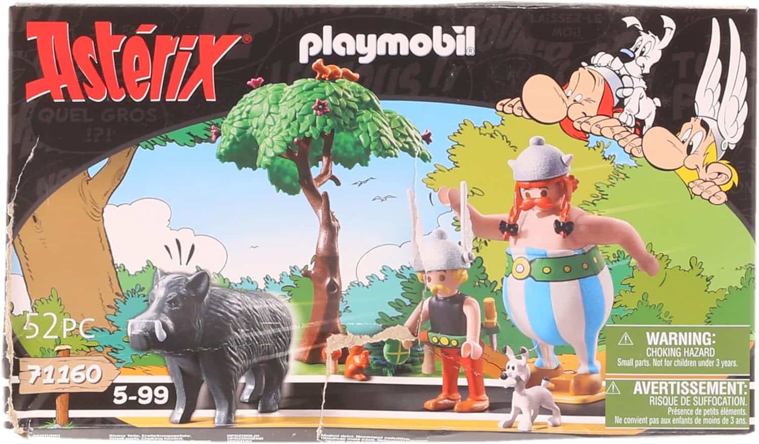 Playmobil Astérix : La Chasse au Sanglier avec Astérix, Obélix, Idéfix et Un Sanglier, dès 5 Ans – Image 6