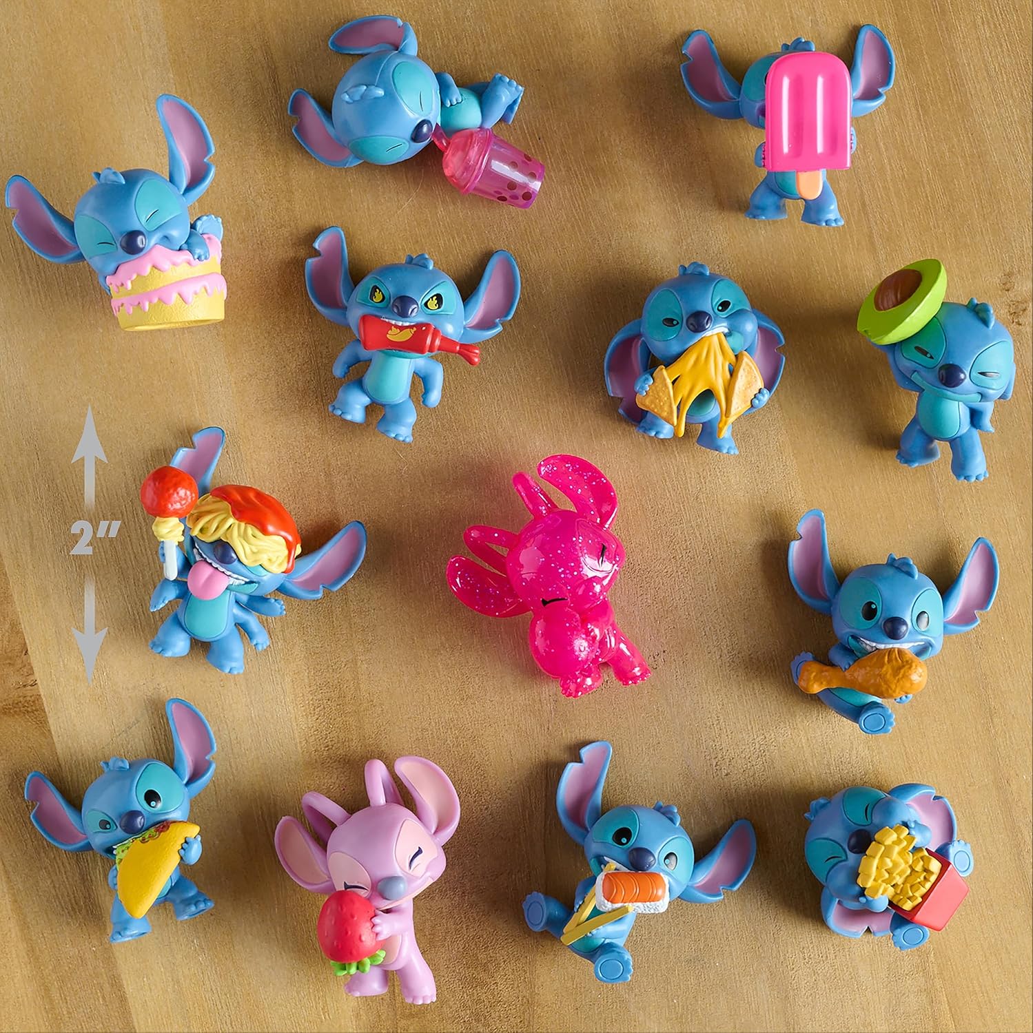 Mini Figurines Stitch de Disney à Collectionner, 5 cm de Haut – Image 5