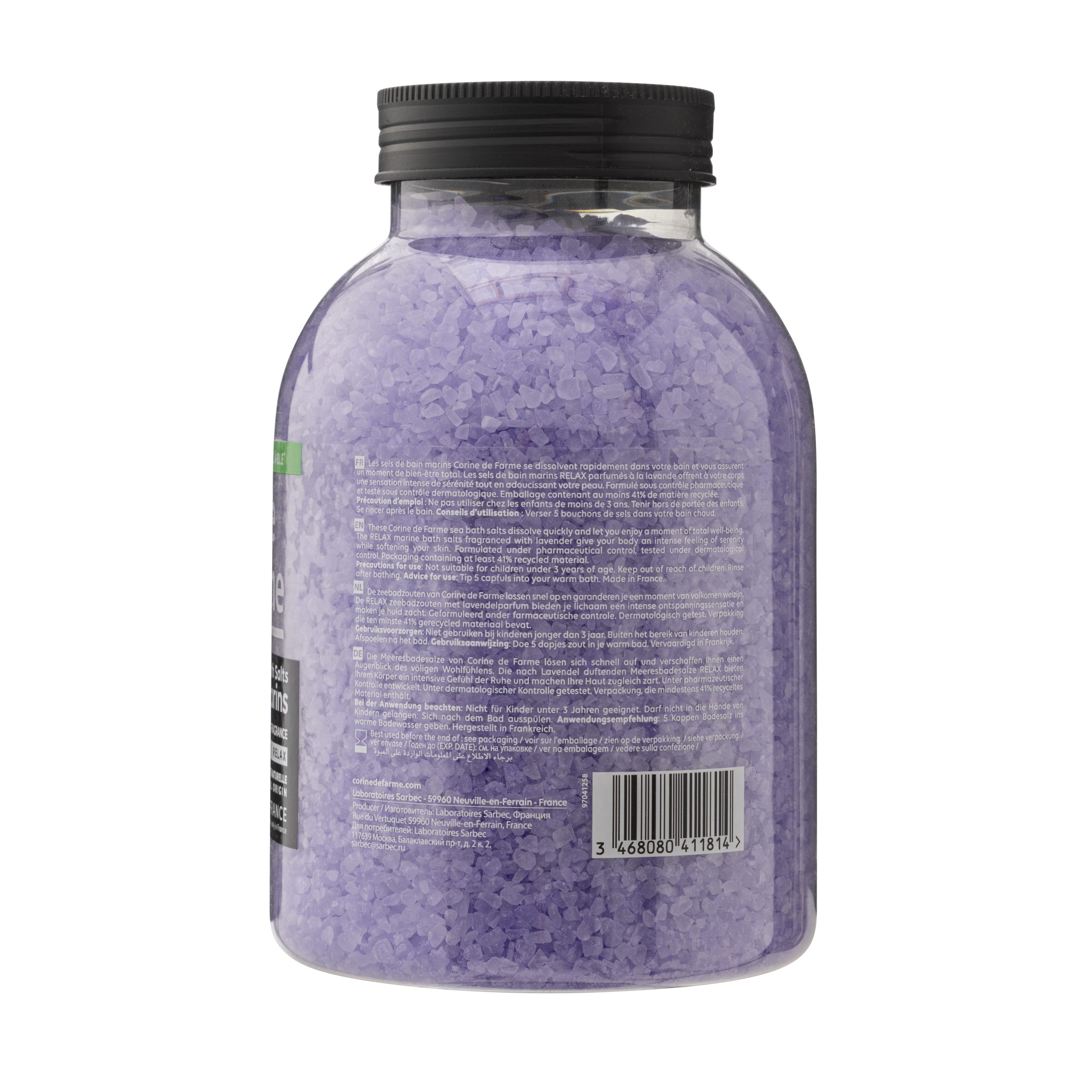Sels de Bain Marins Relax Lavande (1.4kg) – Image 2