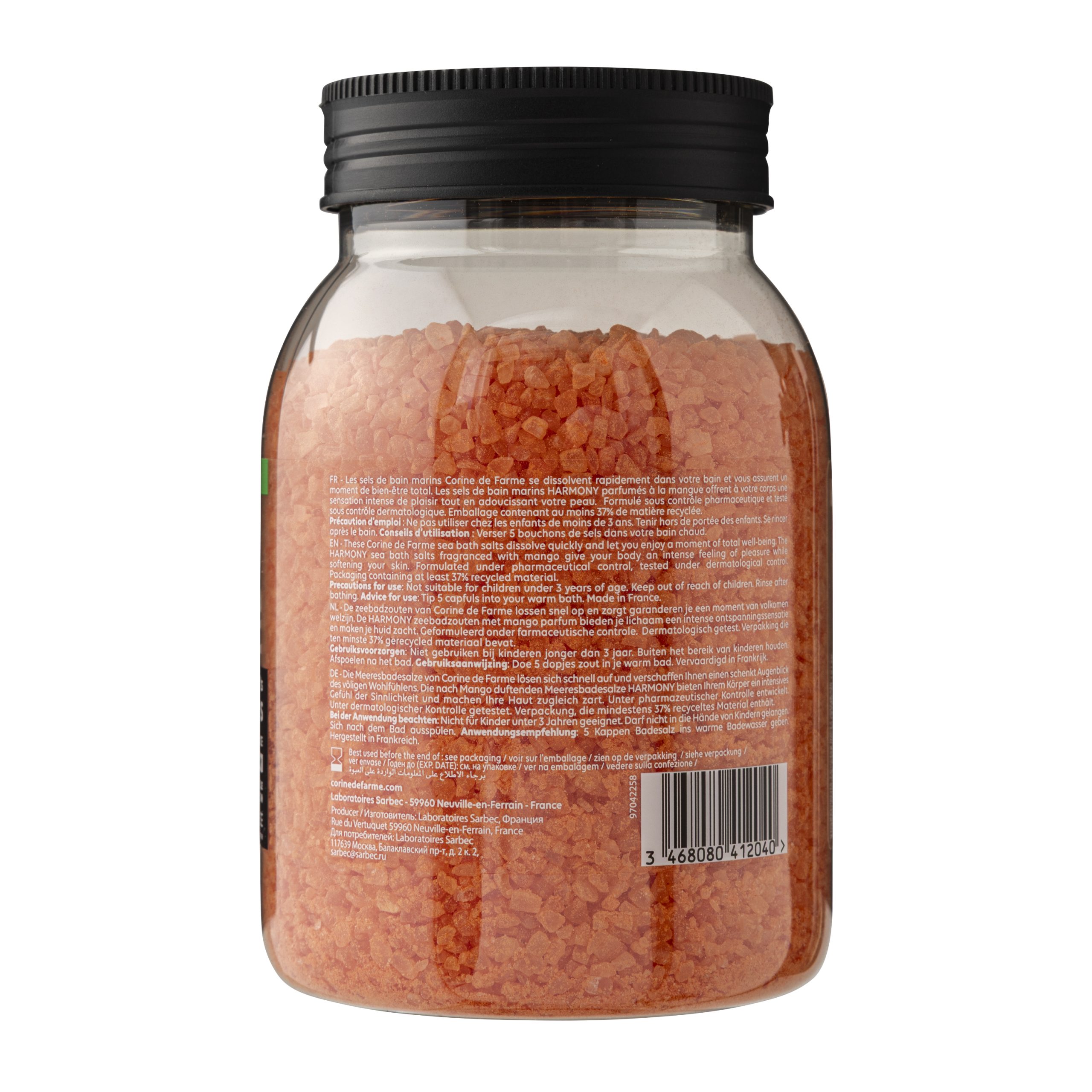 Sels de Bain Marins Harmony Mangue (600gr) – Image 2