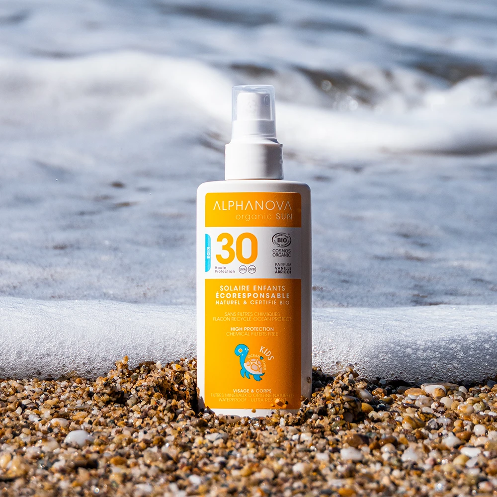 Crème solaire enfant certifiée bio SPF 30 – Image 2